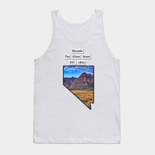 Nevada USA Tank Top